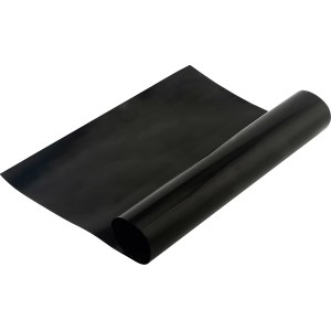 Set di 3 tappetini antiaderenti per griglia JAMESTOWN, neri, arrotolati. Accessori per griglia per grigliare a basso contenuto di grassi.