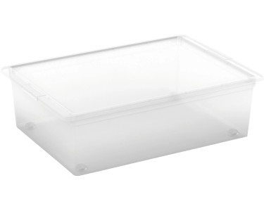 Contenitore in plastica C Box trasparente L 38,5x55x16,5 cm