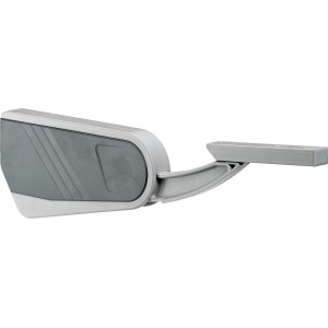 Supporto per anta a ribalta Hettich Soft Close, grigio in plastica, per mobili.