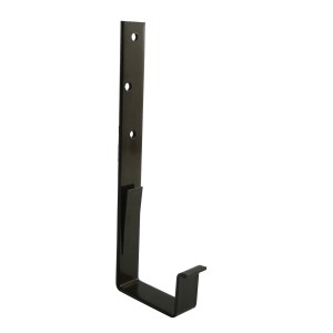 Staffa per grondaia Marley marrone RG 70 per grondaie quadrate.