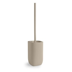 Scopino bagno Ylenia in resina tortora chiaro matt