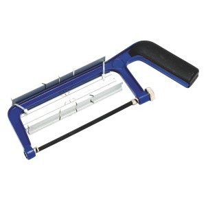 Set sega universale LUX Classic con guida di taglio in alluminio, blu.