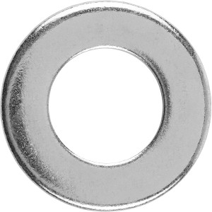 Rondella LUX zincata, diametro 10,5 mm, per viti M10, 40 pezzi.