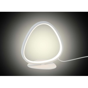 Lampada da tavolo Gil led 12W bianco