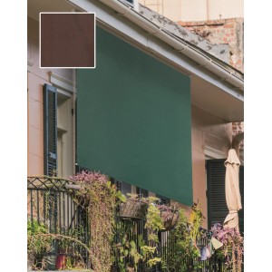 Tenda da sole verde t.b.t. Tende da sole su balcone con campione colore.