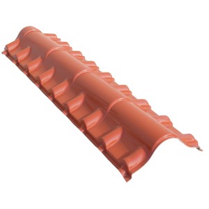 Copertura tetto in plastica terracotta t.b.t. per tetti.