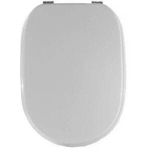 Sedile WC bianco t.b.t. della categoria Sedili WC, vista dall'alto.