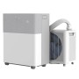 Condizionatore portatile Midea PortaSplit Cool bianco-grigio. Climatizzatore split con unità esterna e ruote.