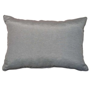 Cuscino da esterno t.b.t. grigio, rettangolare.