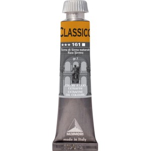 Tubo di colore ad olio Classico, tonalità Terra di Siena, per forniture artistiche e pittura.