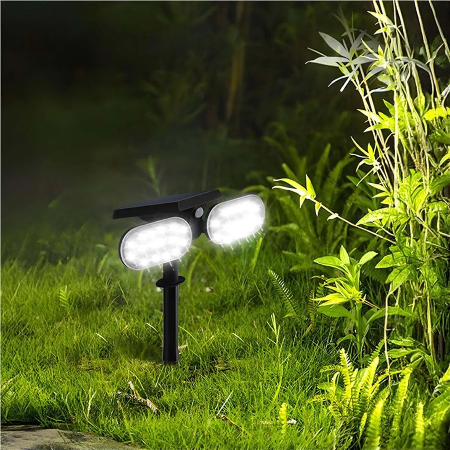 Faretto solare LED picchetto Prismalux 600 lm bianco freddo_2