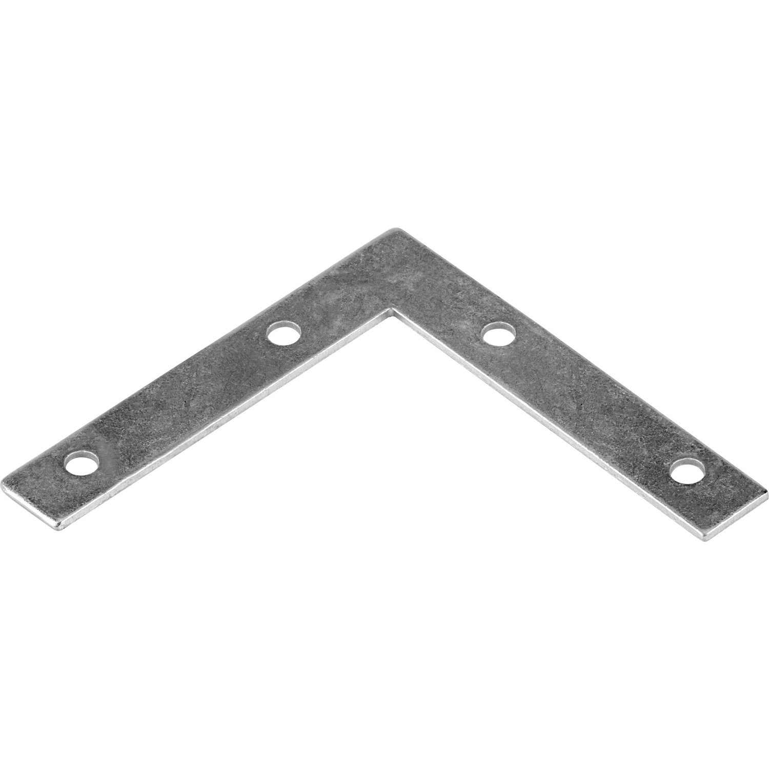Tiberham - Staffa angolare piatta a forma di L, 10 pezzi, 80 x 80 mm