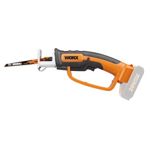 Worx Sega multifunzione a batteria WG894E.9, 20 V, con lama. Ideale come cesoie da giardino, seghetto alternativo e sega.