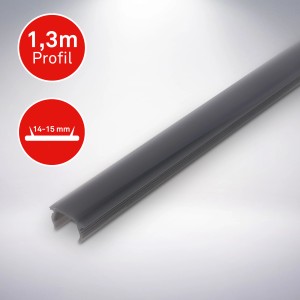 Briloner Diffusore a binario effetto fumo, 1.3m, accessorio per pannelli per ottimizzare l'acustica della stanza.