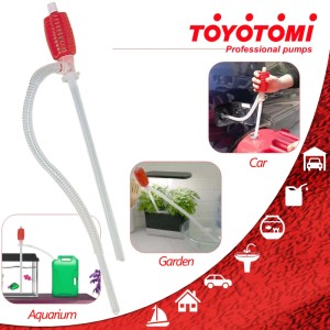Pompa di travasi manuale universale Toyotomi P 7 L/min L 38,5 cm