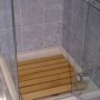 Tappetino doccia in legno, accessorio doccia di t.b.t.