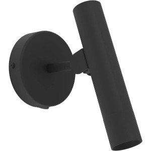 Lampada da parete LED Eglo Almudaina nera, 5W, per interni.