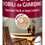Olio per legno Syntilor per mobili da giardino, 1 litro. Olio per teak e legni esotici.