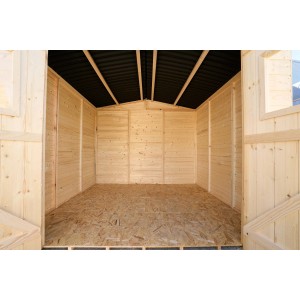 Casetta da giardino in legno sp 16 mm H210xL270xP267 cm