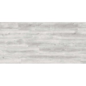 Pavimento laminato chiaro con design effetto legno per interni.