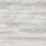Pavimento laminato chiaro con design effetto legno per interni.