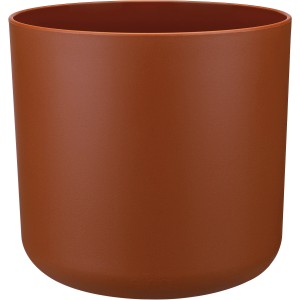 Vaso per piante t.b.t. cilindrico marrone.