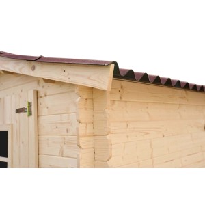 Casetta da giardino in legno sp 20 mm H197xL199xP205 cm