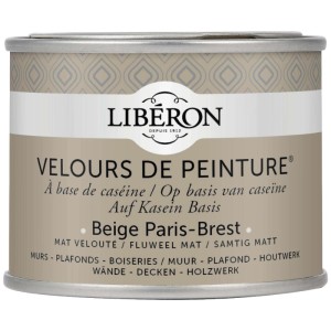 Idropittura lavabile Velours de Peinture Liberon Beige Paris-Brest 0,125 L
