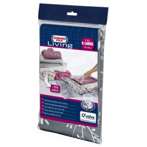 t.b.t. Organizer armadio: Sacchi sottovuoto, set da 2, X-Large, per conservare i tessili risparmiando spazio.