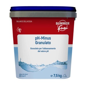 PH minus granulato riduttore valore pH piscina 7.5 kg