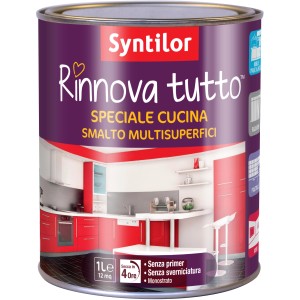 Barattolo di smalto per cucina Syntilor Rinnova Tutto, viola. Smalto speciale per cucine.