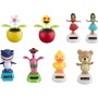 Figure solari decorative: fiori, animali e personaggi come decorazioni divertenti per davanzali o tavoli.