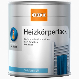 Smalto per radiatori bianco opaco 2,5 l