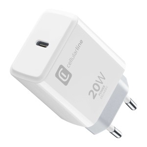 Adattatore di alimentazione USB-C bianco 20W di t.b.t.