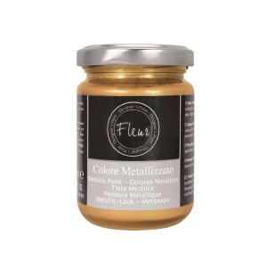 Colore metallizzato oro Fleur per progetti fai-da-te.