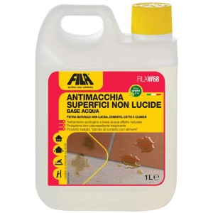 Flacone FILA antimacchia per superfici, 1 litro. Detergente per pietra, cemento, cotto e clinker.