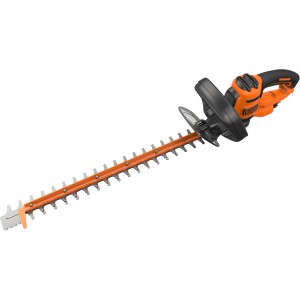 Tagliasiepi elettrico Black+Decker BEHTS401, lama 55 cm, arancio-nero. Tagliasiepi per siepi medie.