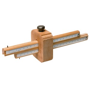 LUX Truschino Classic in legno, strumento di misura per tracciare con scala fino a 21,3 cm.