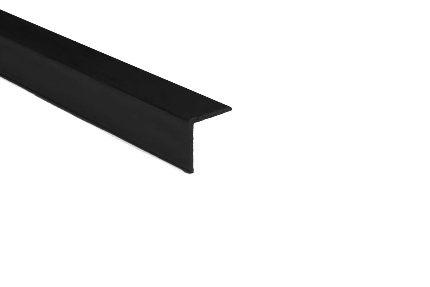 Profilo Per Bordi Scale - Profilo Angolare In PVC Autoadesivo 41mm X 25mm, Paraspigolo - Strisce Antiscivolo Per Gradini, 200cm, Grigio - Foto 5