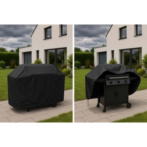 Copertura barbecue rettangolare 210D nero