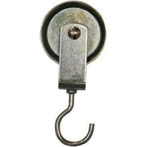 Carrucola metallica Altre catene con gancio per funi e catene.