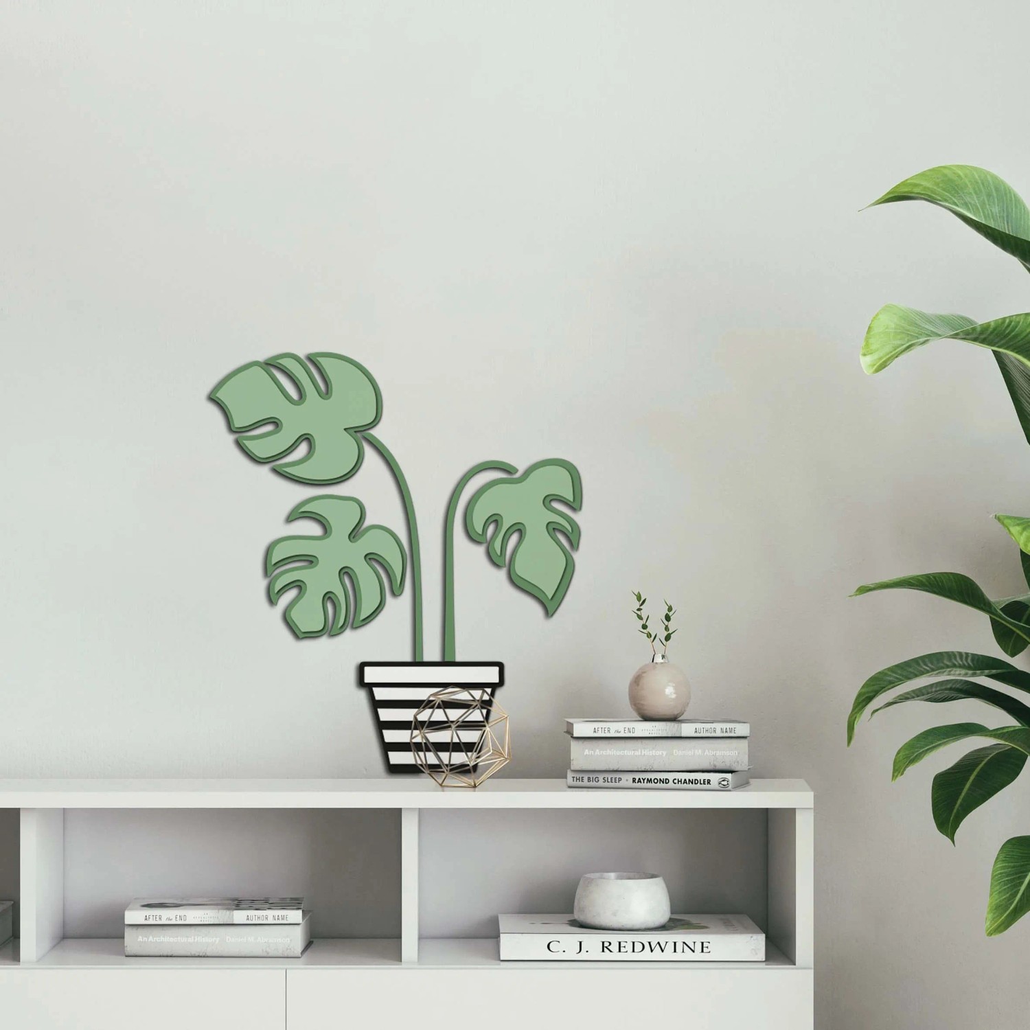 Kiwistar Adesivo Murale Foglia Di Cannabis 60x59 Cm - Azzurro Per Parete