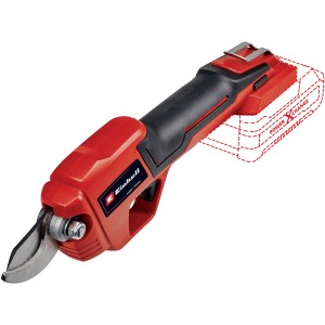 Einhell Power X-Change GE-LS 18 Li-Solo cesoie a batteria, rosso/nero. Tagliarami per rami fino a 28mm, batteria non inclusa.
