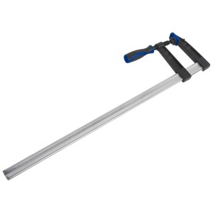 Morsetto a vite LUX Comfort in ghisa malleabile 600 x 120 mm per un serraggio sicuro.