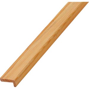 Listello in legno piallato, legno naturale per finiture interne e decorazioni.