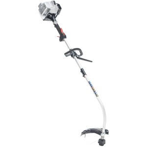 Decespugliatore a benzina Al-Ko BC 223 L-S con albero divisibile e maniglia ad anello per un lavoro confortevole.