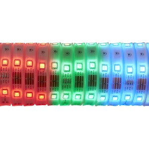 Striscia LED flessibile da esterno 3 m con cambio colore e telecomando.