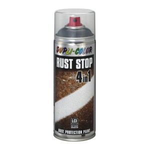Dupli-Color Rust Stop RAL 7011 Grigio Ferro, semi-opaco, bomboletta spray da 400ml.