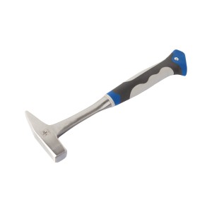 Mazzuola da fabbro LUX Professional, interamente in acciaio, con manico a 3 componenti per lavori di precisione.