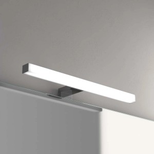 Moderna lampada da parete a LED per specchi da bagno.